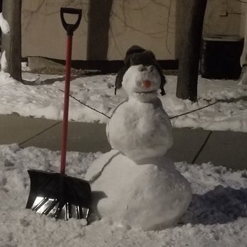 Cissellscapes - a snowman with a snow shovel - Landscaping Near Me Cissellscapes - a snowman with a snow shovel - Landscaping Near Me