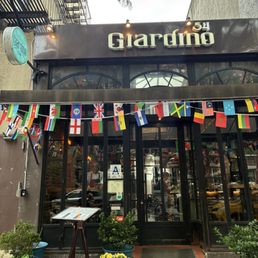 Exterior outside entrance of Giardino 54 - New York, New York Exterior outside entrance of Giardino 54 - New York, New York