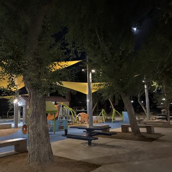 Civic Center Park - The play area has good light . - Parks Near Me - Palm Desert, California