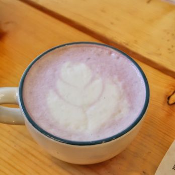 Rustle & Still Café - Purple Sweet Potato Latte - Coffee & Tea Near Me - Toronto, Ontario Rustle & Still Café - Purple Sweet Potato Latte - Coffee & Tea Near Me - Toronto, Ontario