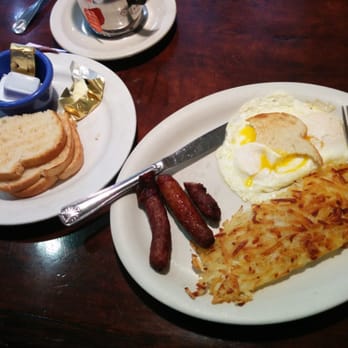 Red Cafe - Two eggs breakfast, with sausage. - Diners Near Me - San Francisco, California Red Cafe - Two eggs breakfast, with sausage. - Diners Near Me - San Francisco, California