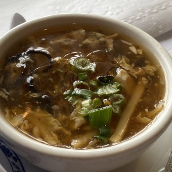 Lai Lai Restaurant - Bowl of Hot & Sour Soup that came with Lunch Special - Chinese Near Me - Millbrae, California