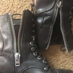 Arch Shoe Service & Leather Shop - Zipper replacement left boot