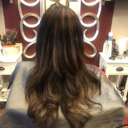 Thank you Hannah, you're the best!!! The best haircut and highlights, you made me look younger!!!! Thank you Hannah, you're the best!!! The best haircut and highlights, you made me look younger!!!!