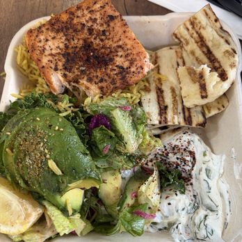 Limone Mediterranean - Salmon Plate - Mediterranean Near Me - Torrance, California