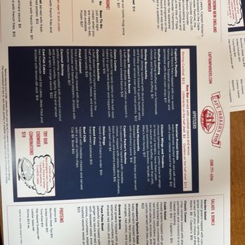 Captain Parker's Pub - Menu - Pubs Near Me - West Yarmouth, Massachusetts Captain Parker's Pub - Menu - Pubs Near Me - West Yarmouth, Massachusetts