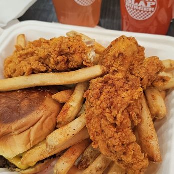 Slap Burger - Lemonades ($5 each) & Slap N Tender Platter ($14.99) - Burgers Near Me - Paterson, New Jersey Slap Burger - Lemonades ($5 each) & Slap N Tender Platter ($14.99) - Burgers Near Me - Paterson, New Jersey