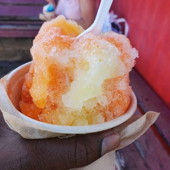 Jojo's Shave Ice - Cherry orange something, something it didn't matter it was delicious. - Shaved Ice Near Me - Kapaa, Hawaii Jojo's Shave Ice - Cherry orange something, something it didn't matter it was delicious. - Shaved Ice Near Me - Kapaa, Hawaii