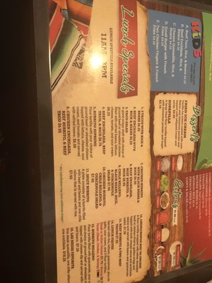 Menu photo 7 Las Mesas Mexican Grill Calera, AL Menu photo 7 Las Mesas Mexican Grill Calera, AL