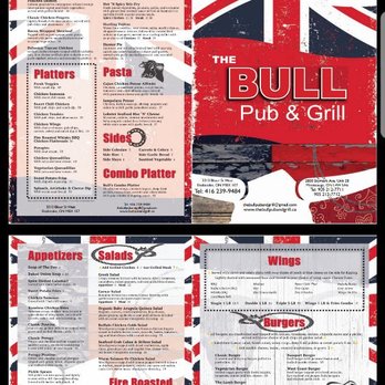 The Bull Pub and Grill - The Bull Pub and Grill Menu - Bars Near Me - Toronto, Ontario The Bull Pub and Grill - The Bull Pub and Grill Menu - Bars Near Me - Toronto, Ontario