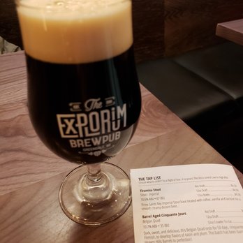 The Explorium Brewpub Greendale - Tiramisu Stout - Pizza Near Me - Greendale, Wisconsin The Explorium Brewpub Greendale - Tiramisu Stout - Pizza Near Me - Greendale, Wisconsin