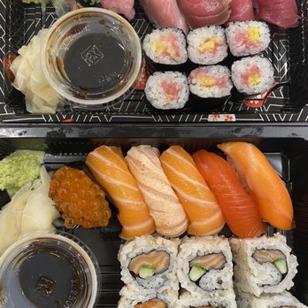 Shiro's - Salmon combo and tuna combo - Sushi Bars Near Me - Seattle, Washington
