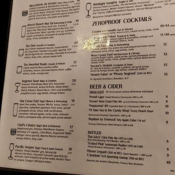 Wildlight Kitchen + Bar - Drinks menu - Wine Bars Near Me - Vancouver, British Columbia Wildlight Kitchen + Bar - Drinks menu - Wine Bars Near Me - Vancouver, British Columbia
