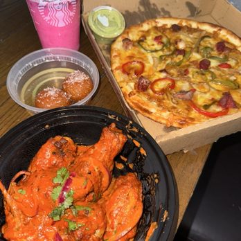 Curry N Crust - Masala Wings Lamb Tikka Supreme - Pizza Near Me - Tempe, Arizona