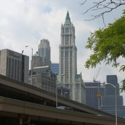 As seen from under the Brooklyn Bridge As seen from under the Brooklyn Bridge