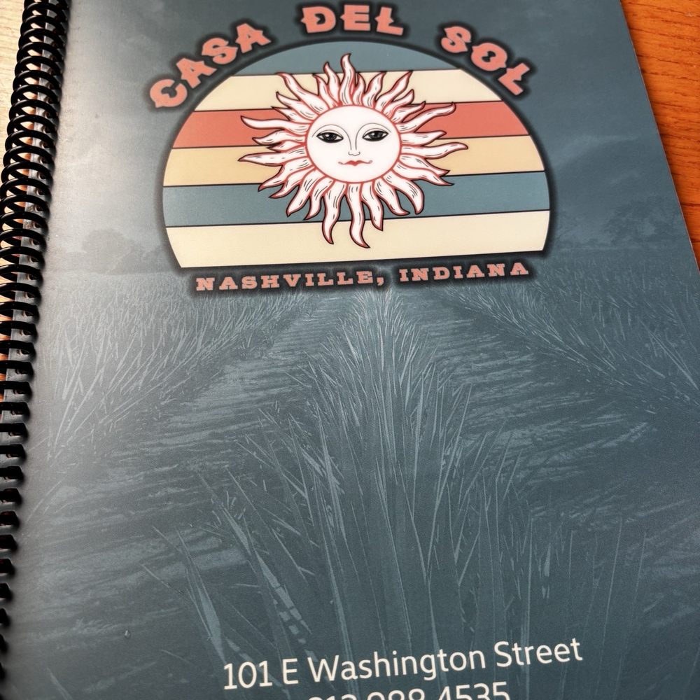 Casa Del Sol - Menu - Mexican Near Me - Nashville, Indiana