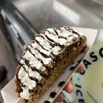Nana's & Pop Pops Sweet Shop - Choco taco w/coconut shavings - Candy Stores Near Me - Oceanside, California