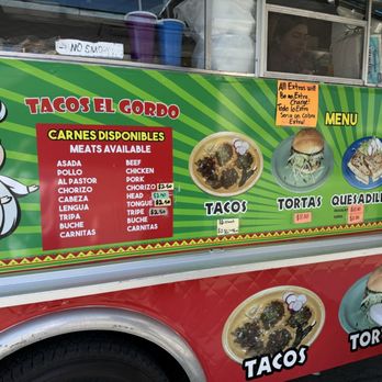 Tacos El Gordo - Menu - Tacos Near Me - Modesto, California Tacos El Gordo - Menu - Tacos Near Me - Modesto, California