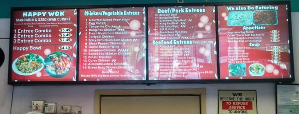 Menu photo 8 Happy Wok Rowland Heights, CA