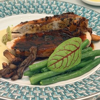 The Blue Box Cafe - Chicken is a solid 4 out of 5 and the mushrooms are a 10 - French Near Me - Costa Mesa, California The Blue Box Cafe - Chicken is a solid 4 out of 5 and the mushrooms are a 10 - French Near Me - Costa Mesa, California