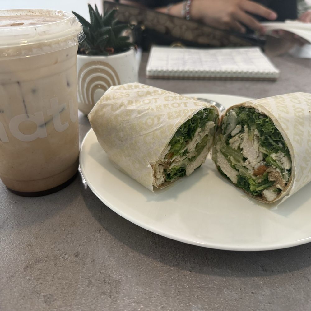 Carrot Express - Cesar Wrap, Coffee - Salad Near Me - South Miami, Florida