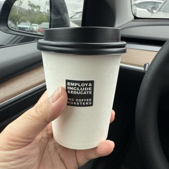 INC Coffee Roasters - This is about 12 oz I think. So small but so good. Got the maple butter pecan latte with oat milk, 1/2 sweet. - Coffee & Tea Near Me - Foothill Ranch, California INC Coffee Roasters - This is about 12 oz I think. So small but so good. Got the maple butter pecan latte with oat milk, 1/2 sweet. - Coffee & Tea Near Me - Foothill Ranch, California
