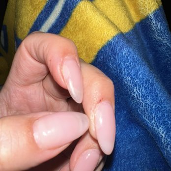 Viva Nails and Lashes - GelX set only two weeks old - Nail Salons Near Me - Anaheim, California