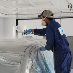 Offering painting services