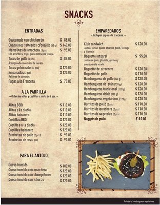 Menu photo 4 Restaurante Santa María Valle De Bravo, MEX