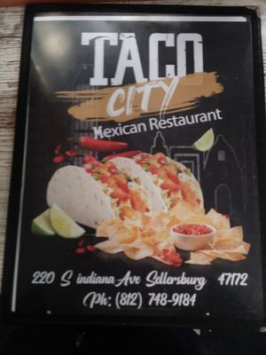 Menu photo 5 Taco City Sellersburg, IN