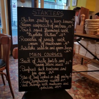 Chez Delphine - Menu - French Near Me - Paris, 75