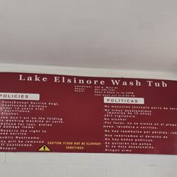 Elsinores Laundromat - Laundry Policy