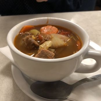 Village Grill - Wife's beef vegetable soup 5/5 she said - Diners Near Me - Tehachapi, California