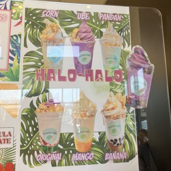 Enseamada Cafe - Halo-Halo menu $11.99 each - Filipino Near Me - Everett, Washington