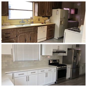 Orange Kitchen & Bath - Before and after - General Contractors Near Me - Orange, California