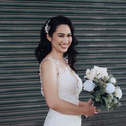 Bridal hair and makeup by Ann