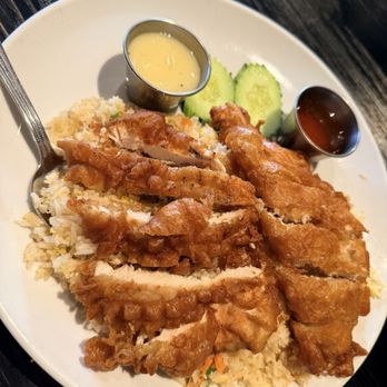 Buddha Thai Bistro - Crispy Chicken Fried Rice - Thai Near Me - Vacaville, California