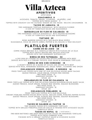 Menu photo 7 Villa Azteca Salinas, CA Menu photo 7 Villa Azteca Salinas, CA