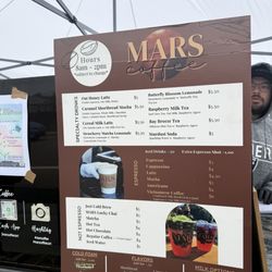 Mars Coffee - Menu