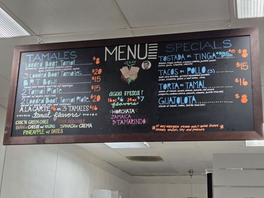 Menu photo 1 Shane’s Tamales Garden Grove, CA