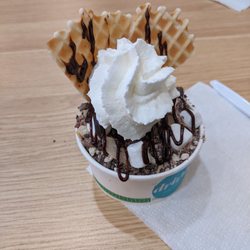 Rock road sundae
