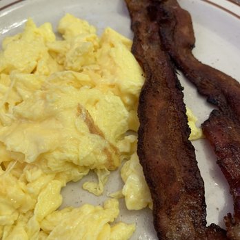 Just Breakfast - Pancakes with eggs and bacon on the side ! $10 - Breakfast & Brunch Near Me - San Jose, California Just Breakfast - Pancakes with eggs and bacon on the side ! $10 - Breakfast & Brunch Near Me - San Jose, California