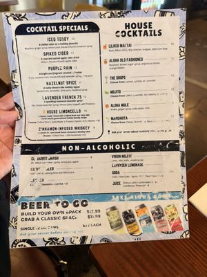 Menu photo 1 Aloha Beer Honolulu, HI