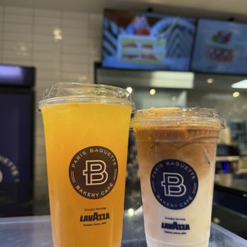 Paris Baguette - Mango Lemonade Refresher - Bakeries Near Me - Towson, Maryland