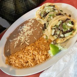 Asada taco plate! Asada taco plate!