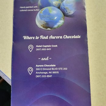 Aurora Chocolate - Directions to confectionary store - Chocolatiers & Shops Near Me - Anchorage, Alaska