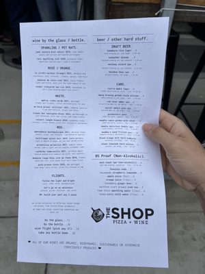 The Shop: Pizza + Wine by null