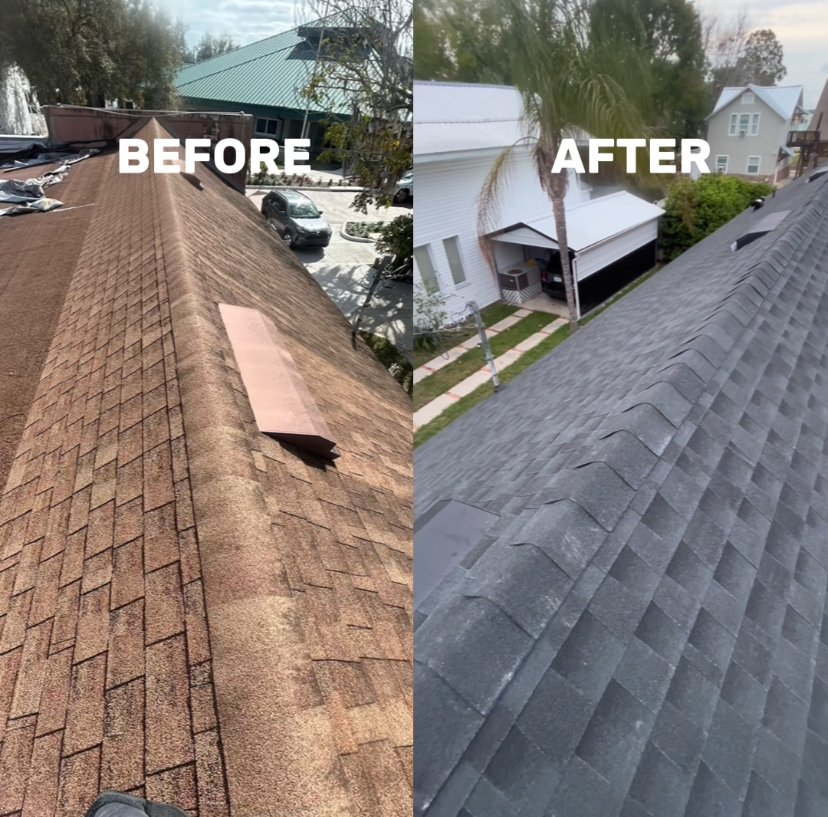 Slide of K&R Roofing Division