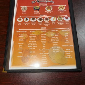 El Guanajuato Restaurante - menu - Mexican Near Me - Windham, Connecticut