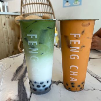 Feng Cha - Matcha milk tea and Thai tea - Bubble Tea Near Me - New Orleans, Louisiana